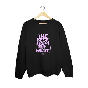 Best From the West in Pink Crewneck